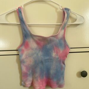 Colorful Tie-Dye Tank Top